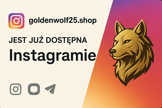 🔔 Oficjalnie na Instagramie: Dołącz do społeczności GoldenWolf25.shop!